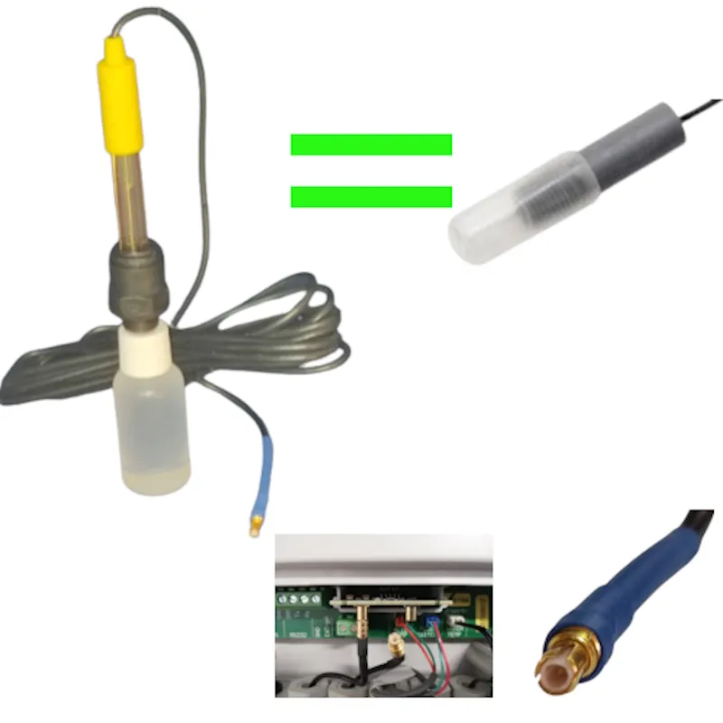 Sonde redOx de remplacement compatible 9107105 Emec Sonde redOx de remplacement compatible 9107105 Emec